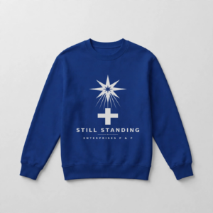 Still Standing Logo Crewneck — Royal Blue