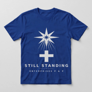 Still Standing Logo Tee — Royal Blue