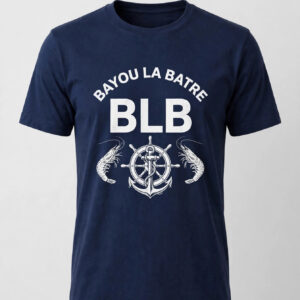 BLB — Bayou La Batre Tee — Navy
