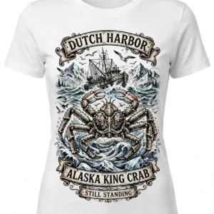 Fisherman Cities Tee — Dutch Harbor, AK (Women's)
