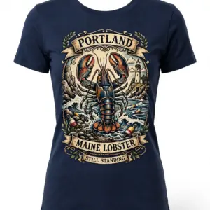 Fisherman Cities Tee — Portland, ME (Women's)