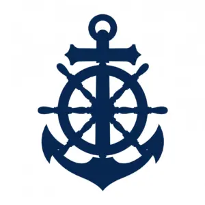 Nautical Art Print — Fisherman's Cross (Printed)