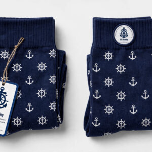 Boot Socks — Anchor & Wheel