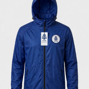 Nautical Windbreaker — Royal Blue